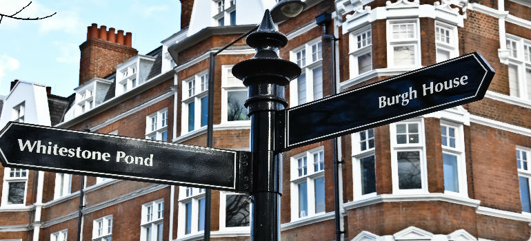 street signs in england