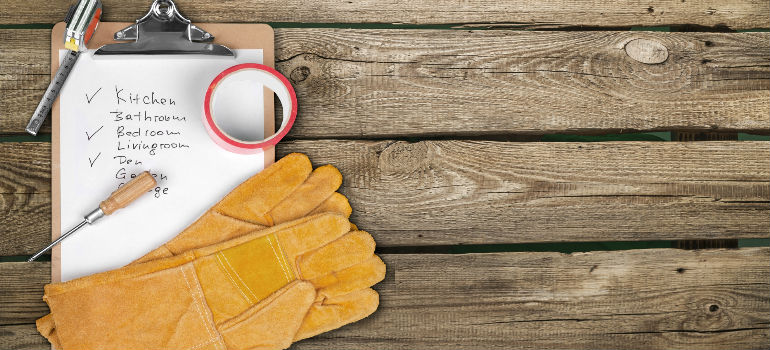 house moving checklist