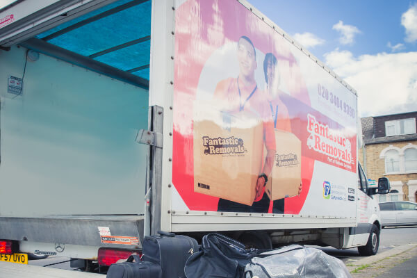 Luton van - comes at a higher removal cost per hour