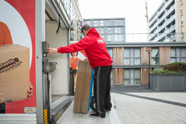 packing materials delivery which may increase removals costs