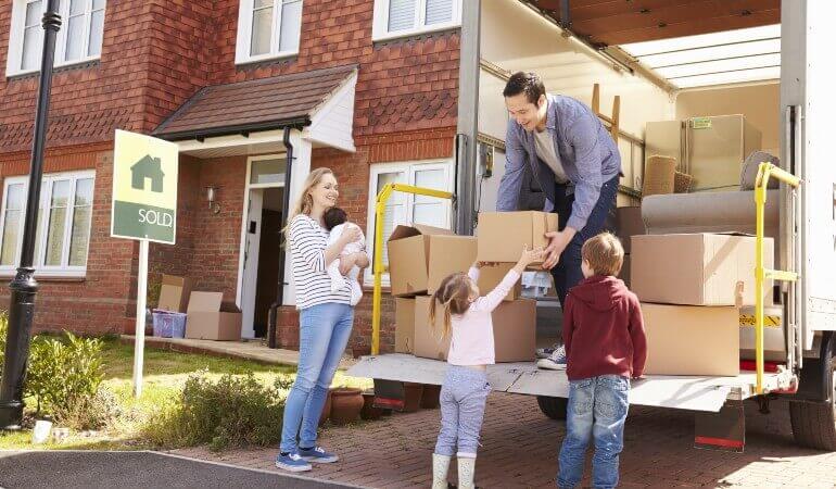 family moving in