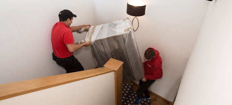 moving a fridge freezer