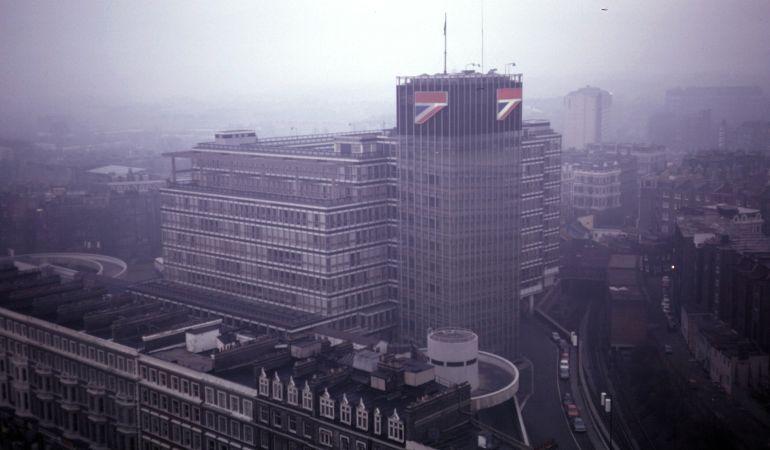 The air terminal in West London