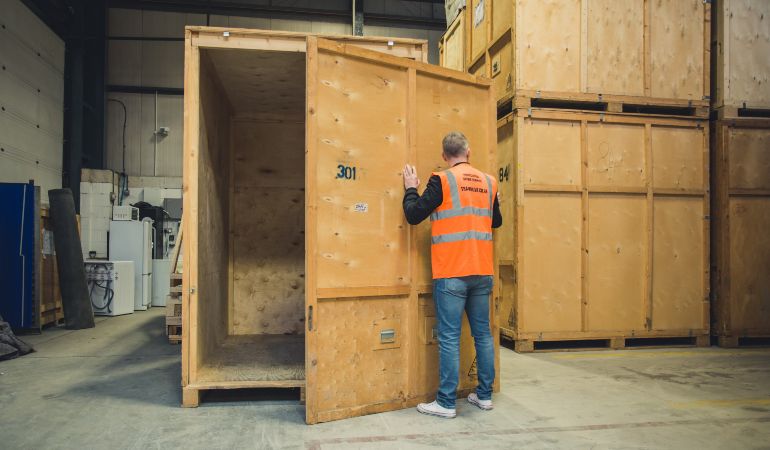Secure storage facility in London
